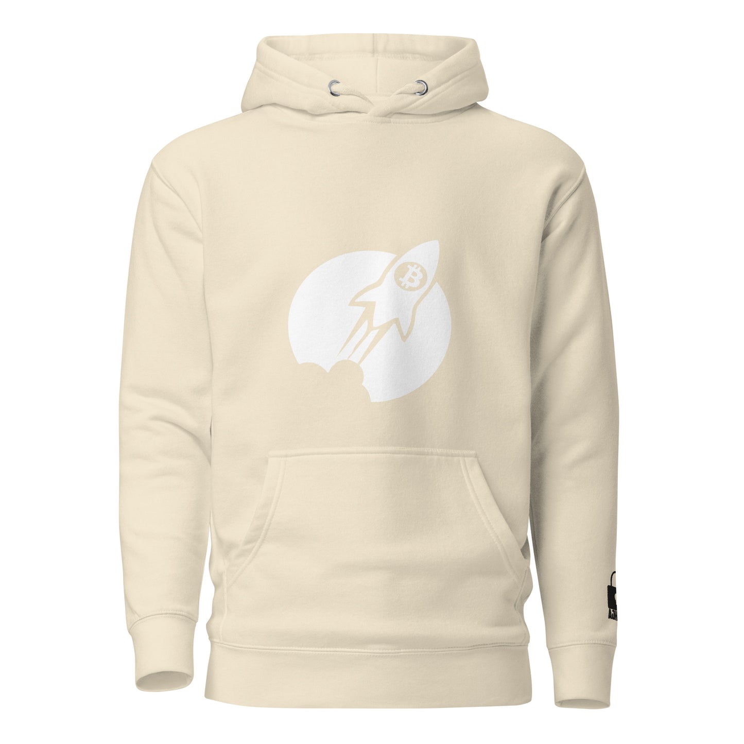 Damen Bitcoin To The Moon Hoodie