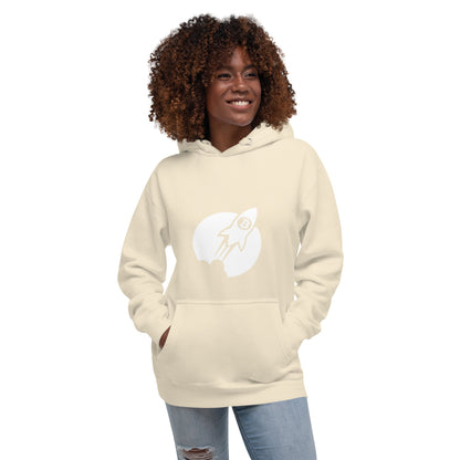 Damen Bitcoin To The Moon Hoodie