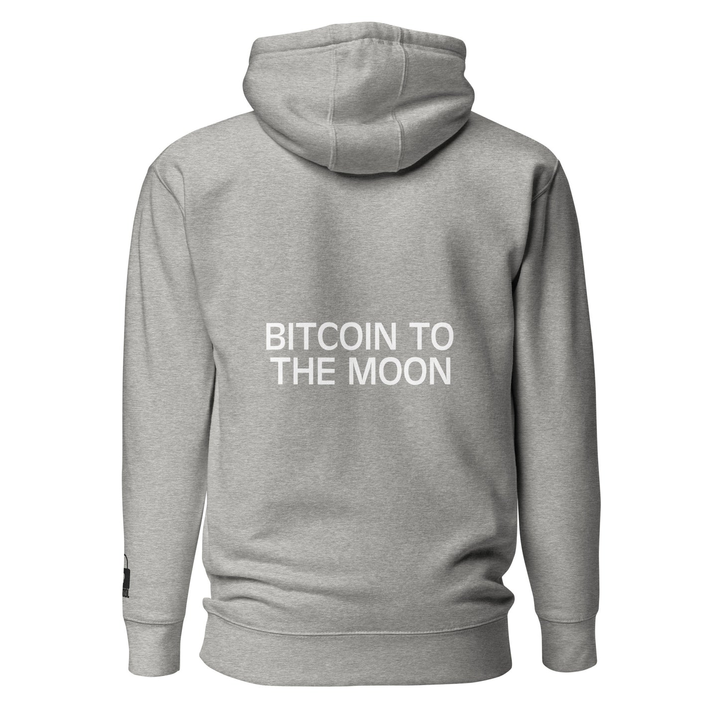 Damen Bitcoin To The Moon Hoodie