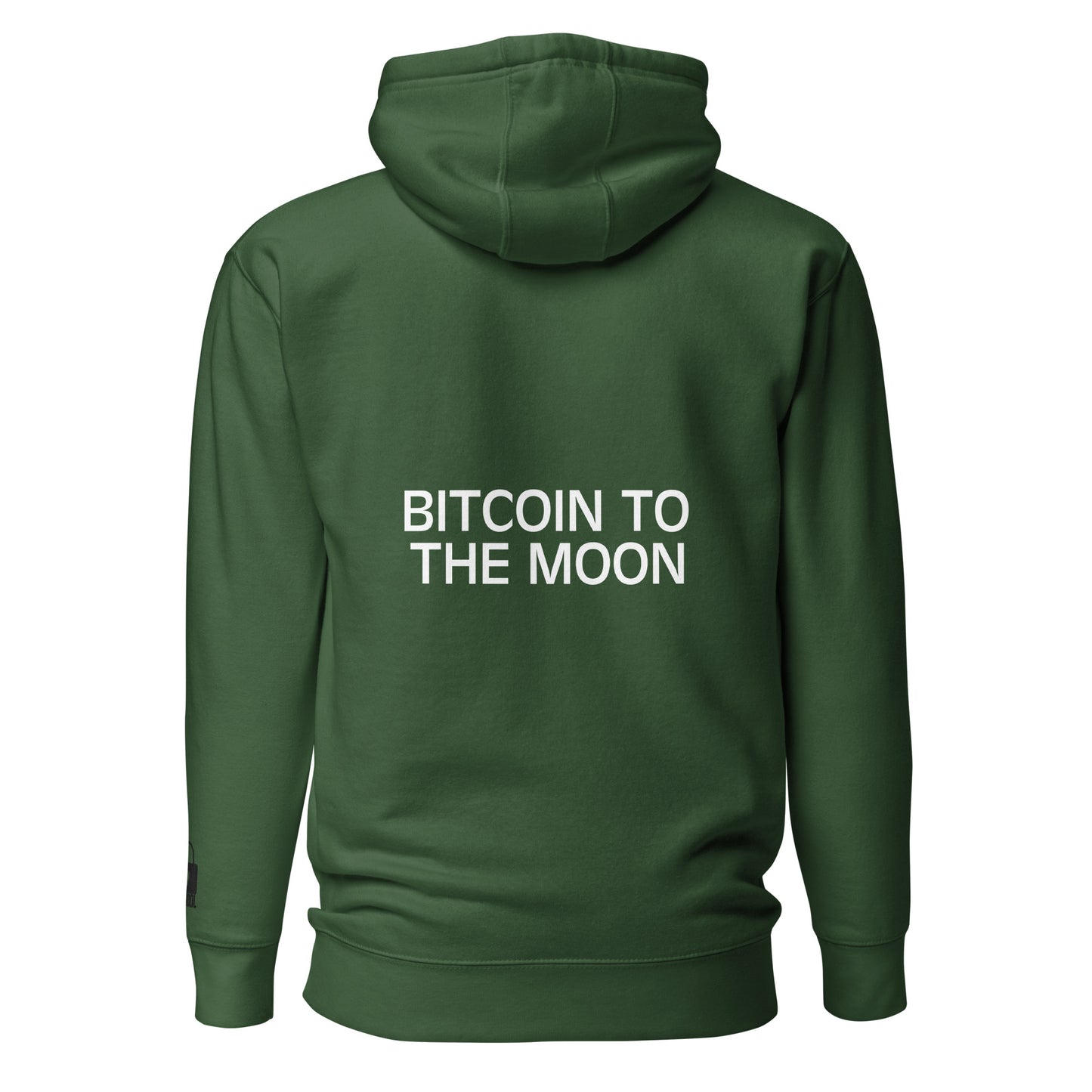 Damen Bitcoin To The Moon Hoodie