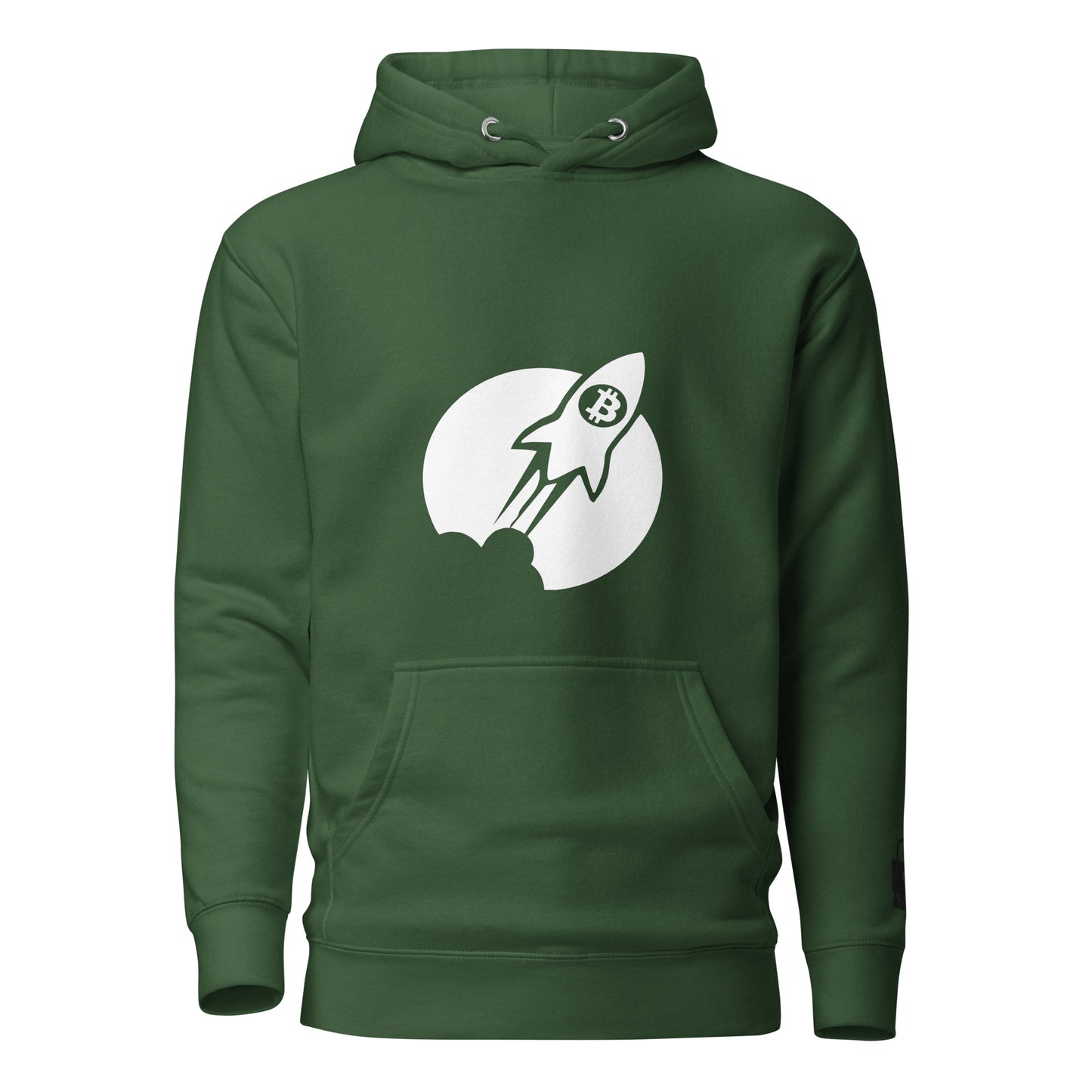 Damen Bitcoin To The Moon Hoodie
