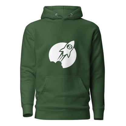 Damen Bitcoin To The Moon Hoodie