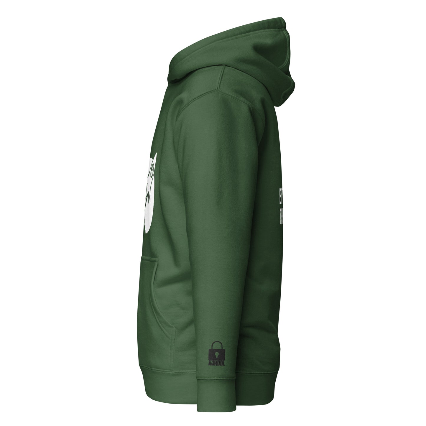Damen Bitcoin To The Moon Hoodie