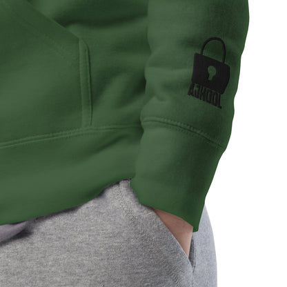 Damen Bitcoin To The Moon Hoodie