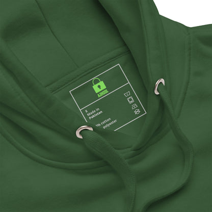 Damen Bitcoin To The Moon Hoodie