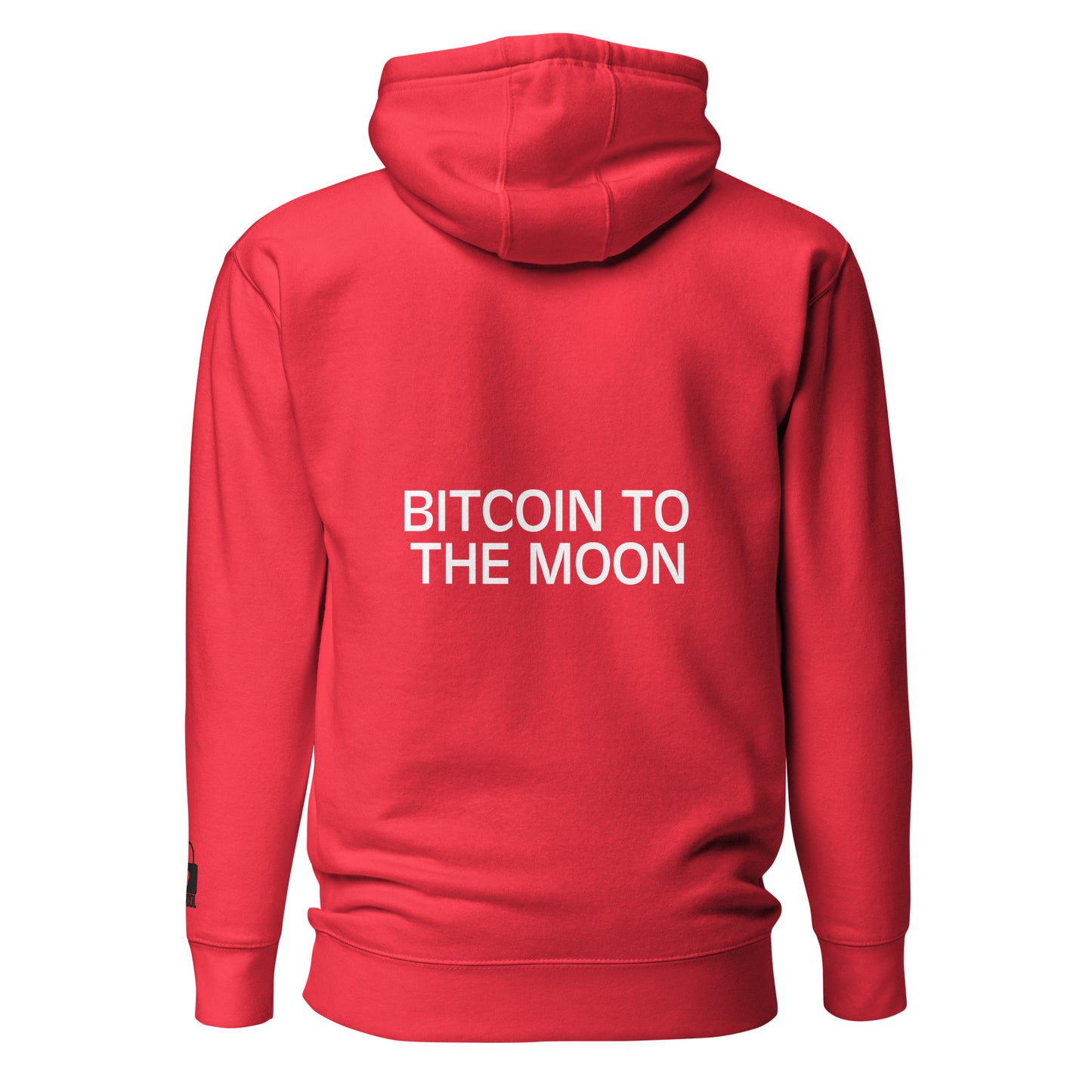 Damen Bitcoin To The Moon Hoodie