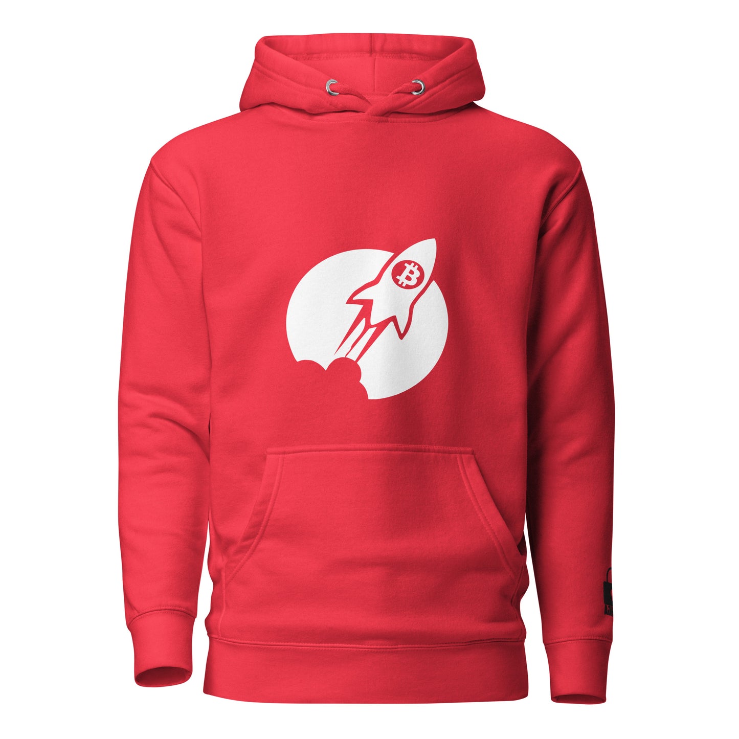 Damen Bitcoin To The Moon Hoodie