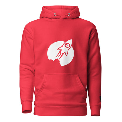 Damen Bitcoin To The Moon Hoodie