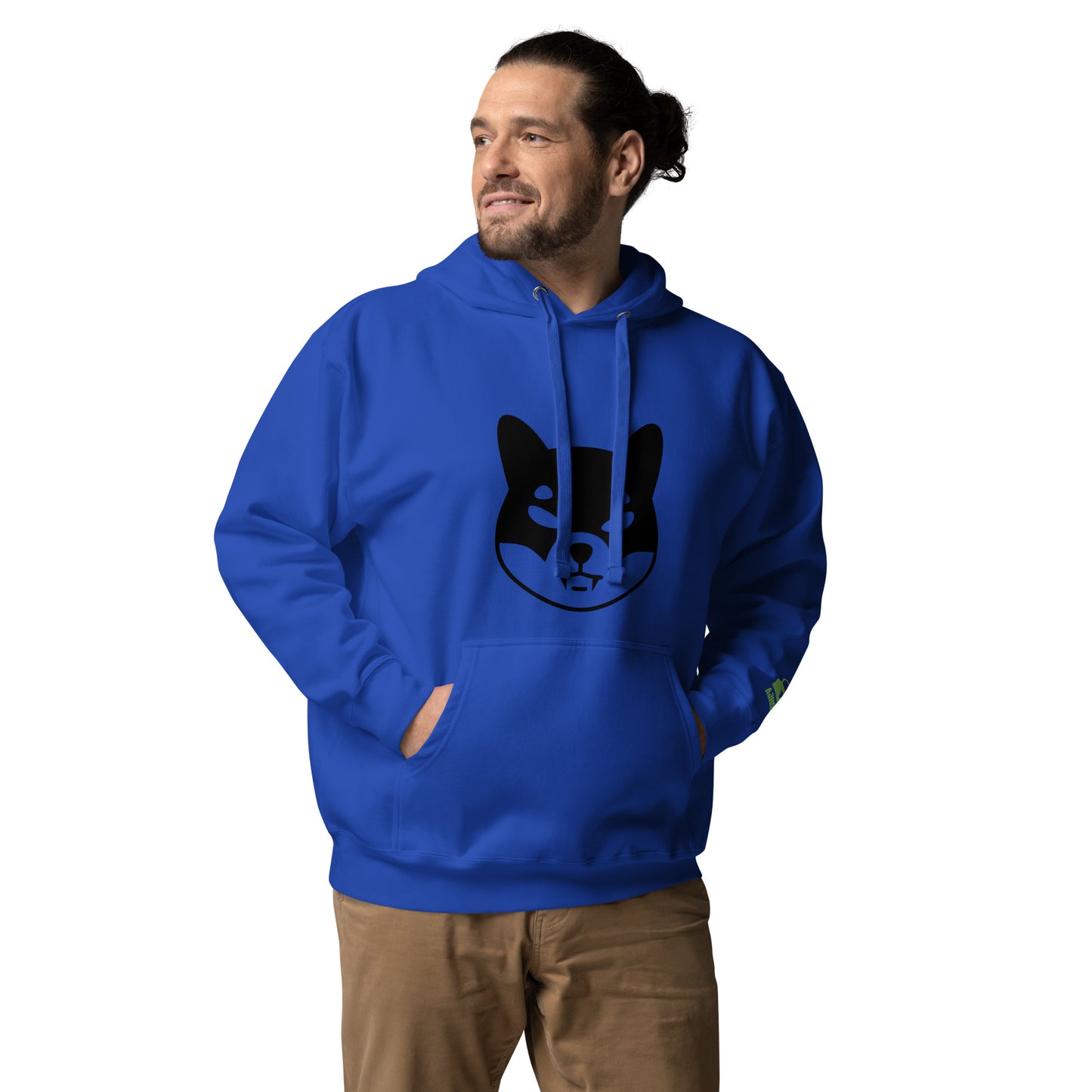 Herren Batman Shiba Inu Hoodie